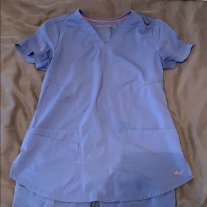Motion by Barco scrub pants and top